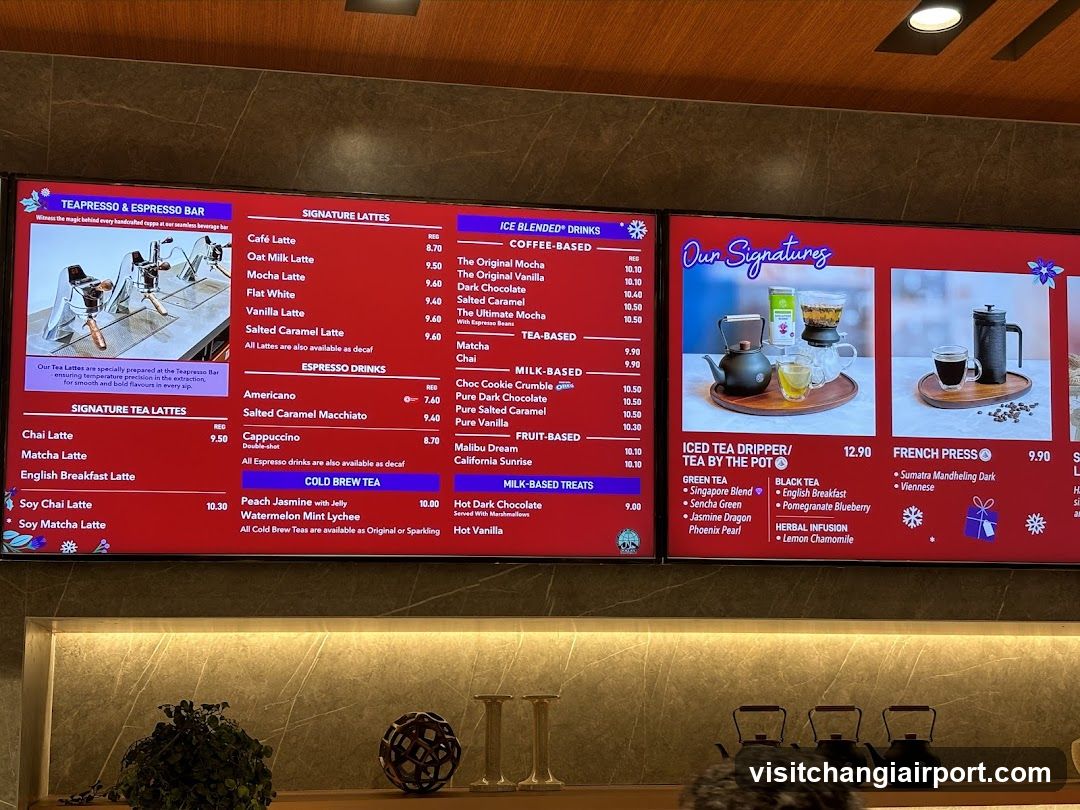 Tea Bar Menu Board