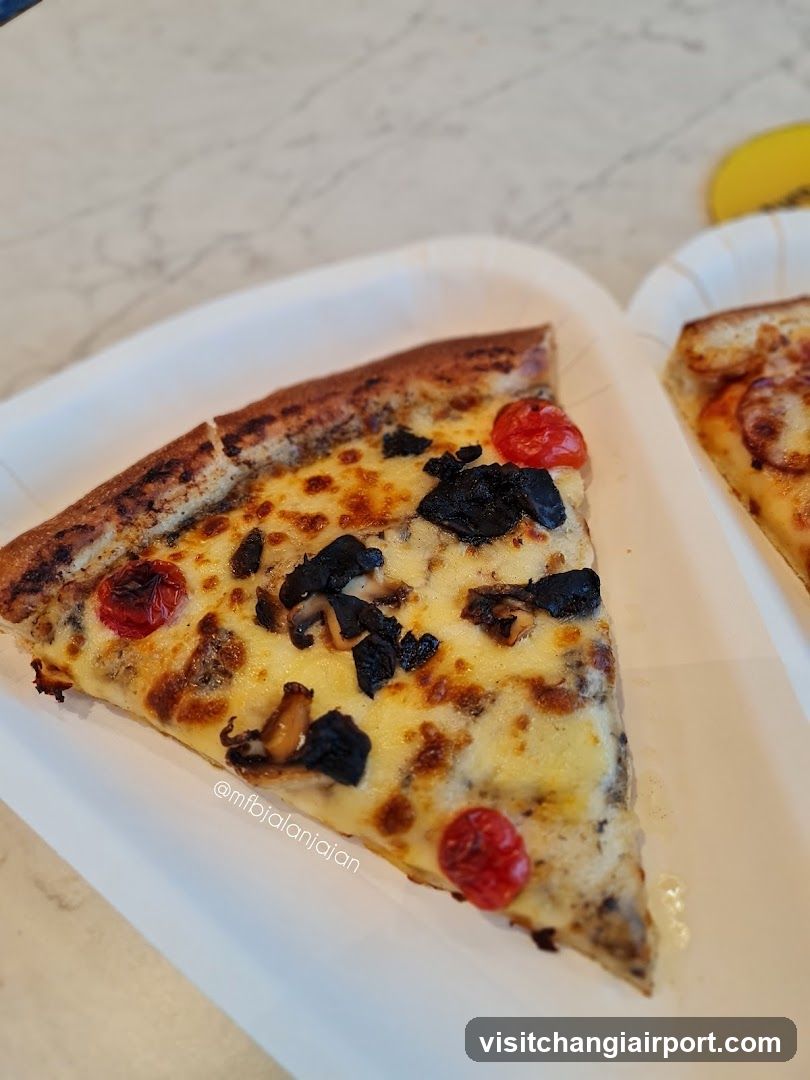 Pizza Slice with Toppings
