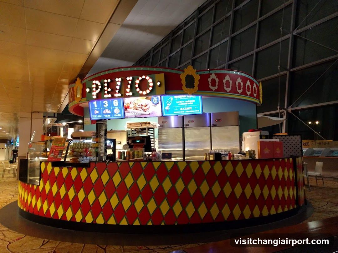 Pizza Stand Interior View