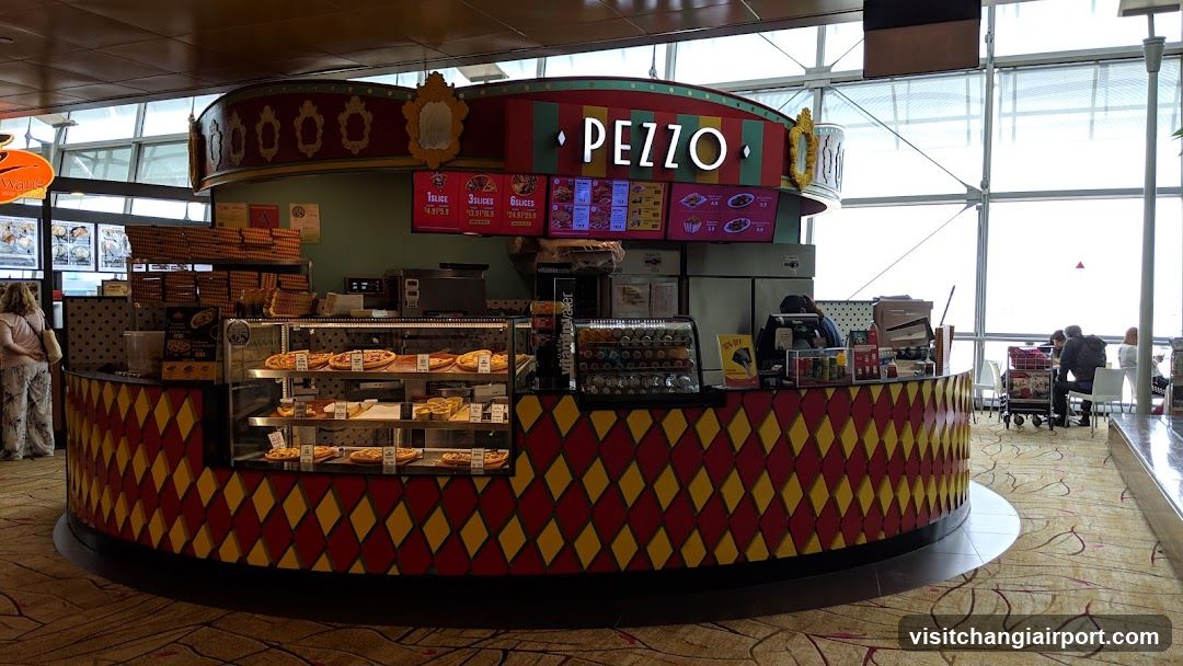 Pezzo Food Stand Interior View