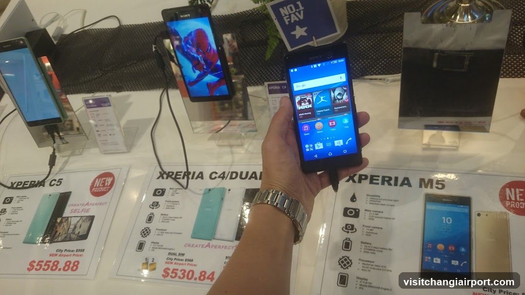 Sony Xperia Phones Display
