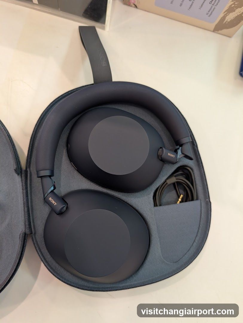 Sony Headphones in Case