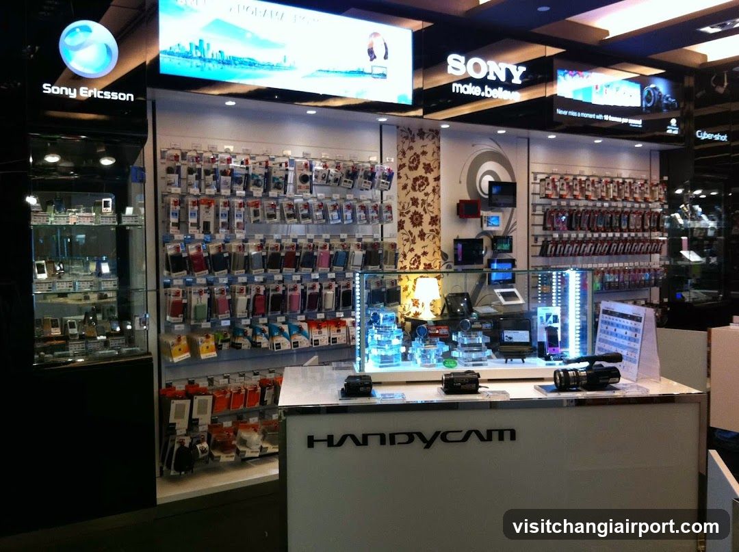 Electronics Store Interior
