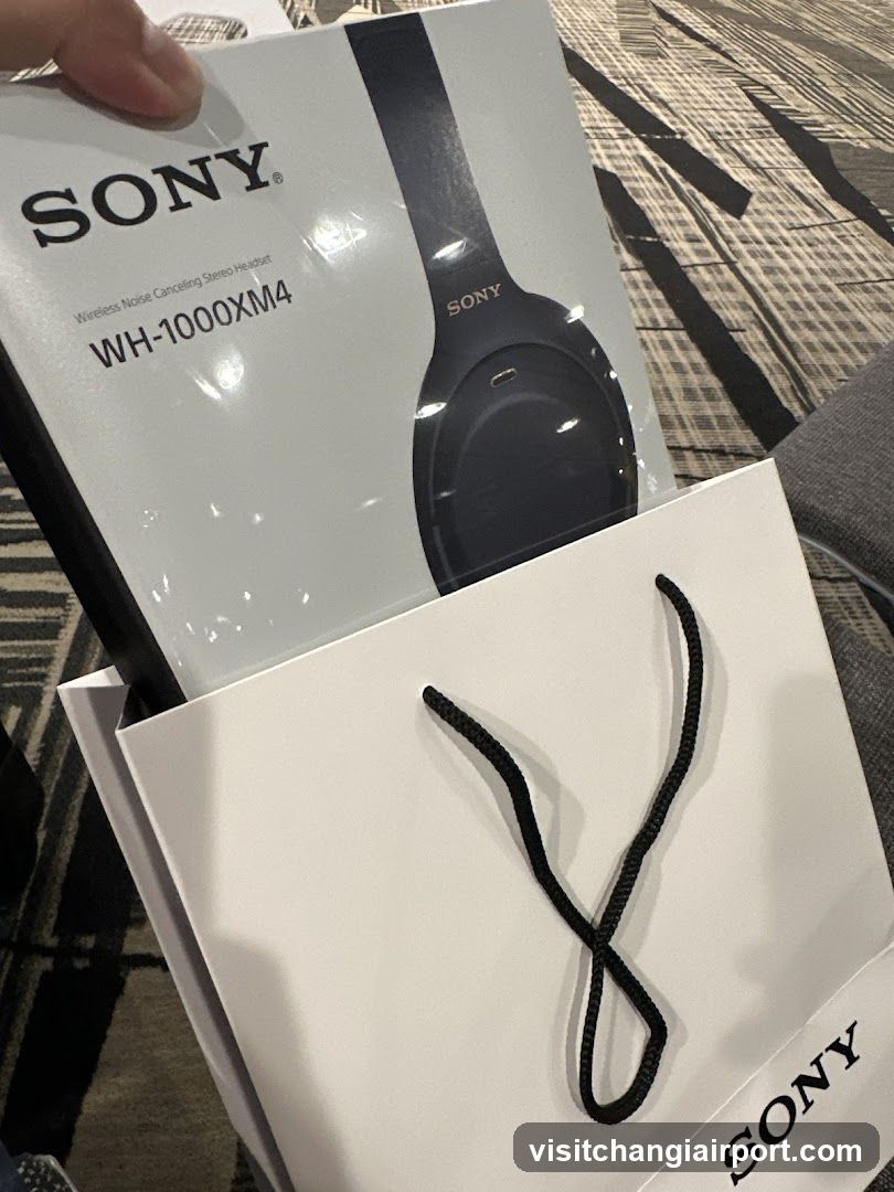 Sony Headphones Packaging