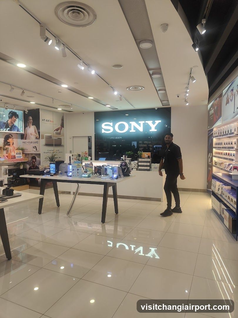Sony Store Interior