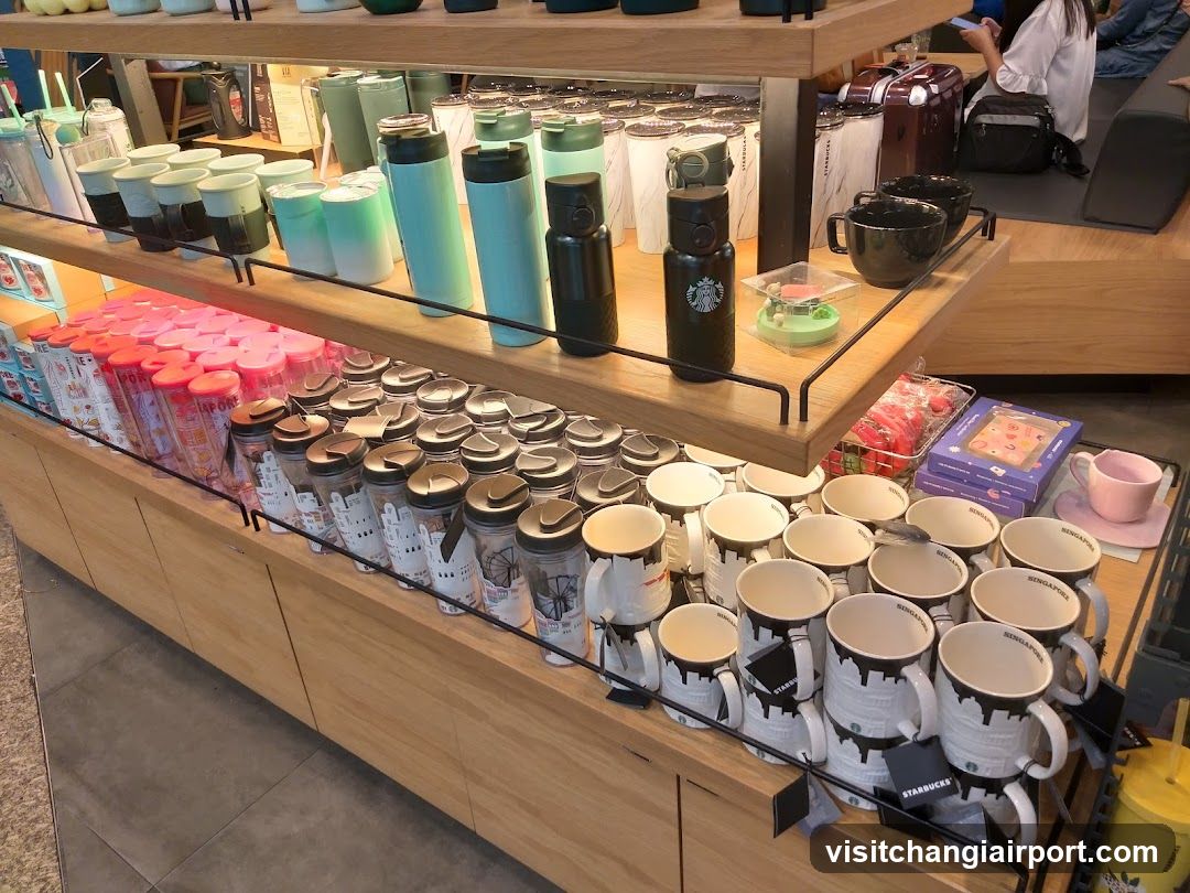 Starbucks Merchandise Display