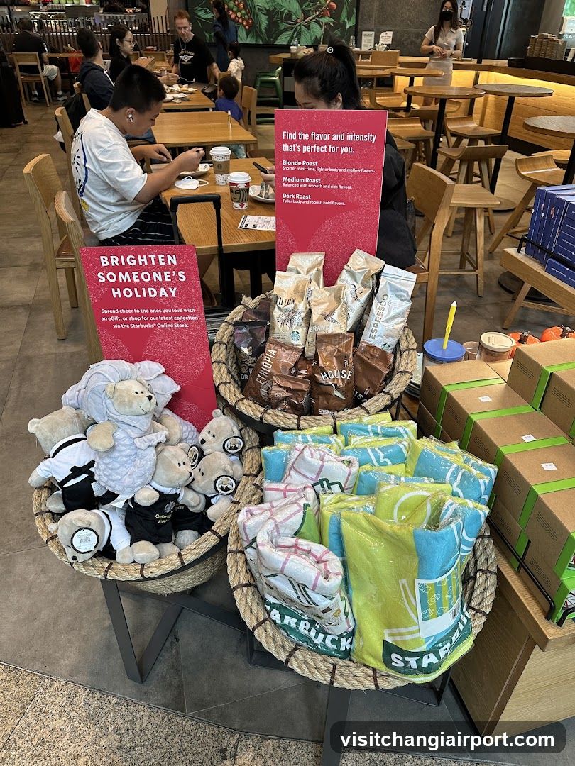 Starbucks Holiday Display