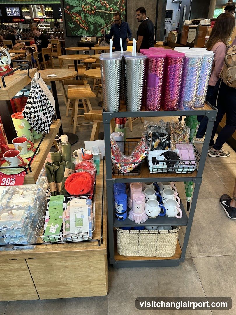 Starbucks Store Interior Display
