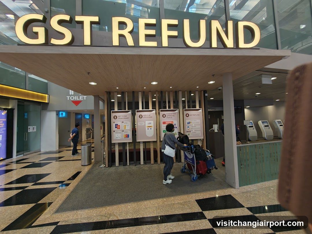 GST Refund Counter at Airport