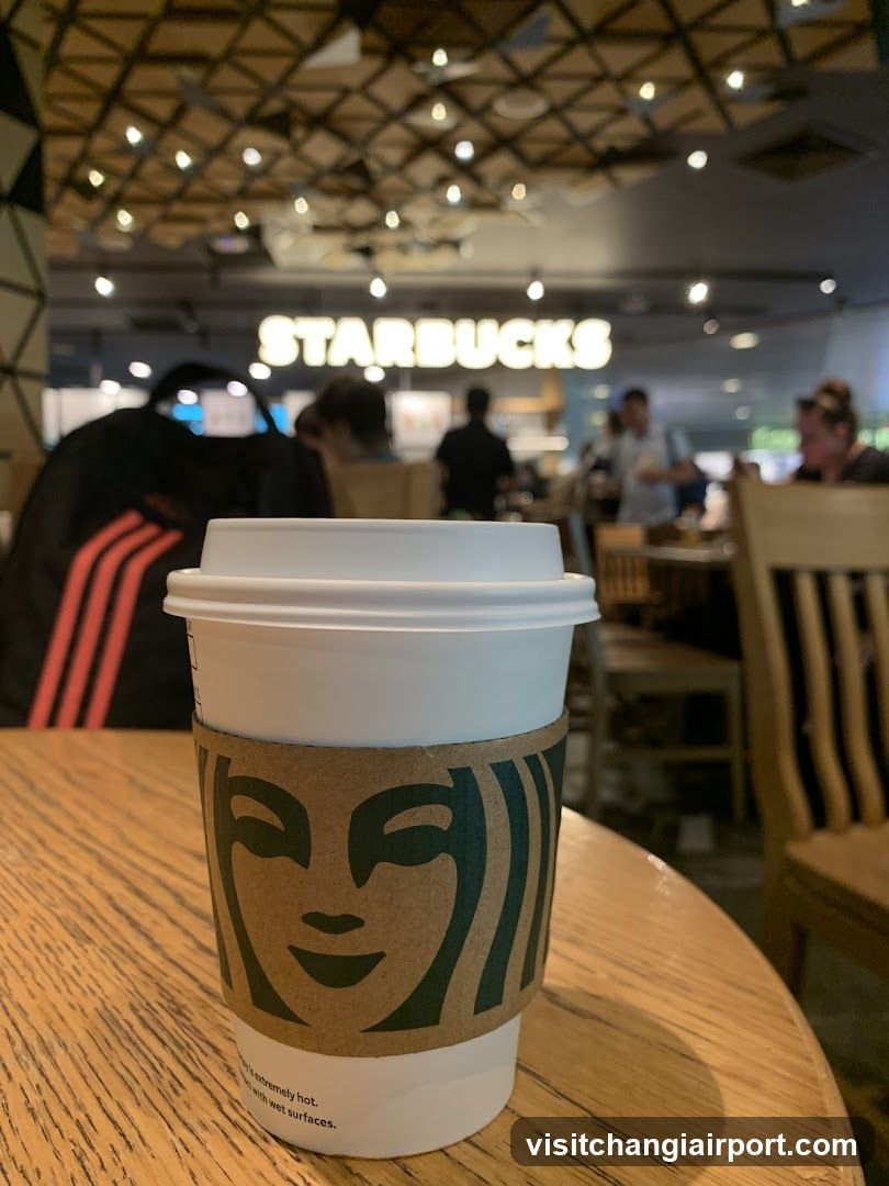 Starbucks Coffee Cup on Table