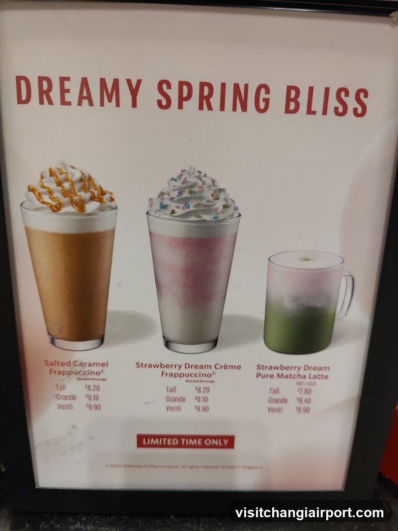 Dreamy Spring Bliss Menu Board