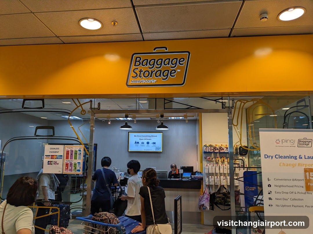 Baggage Storage Shop Front