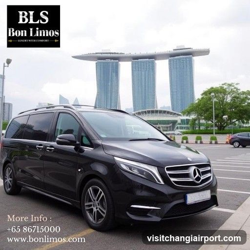 Black Mercedes-Benz V-Class in Singapore