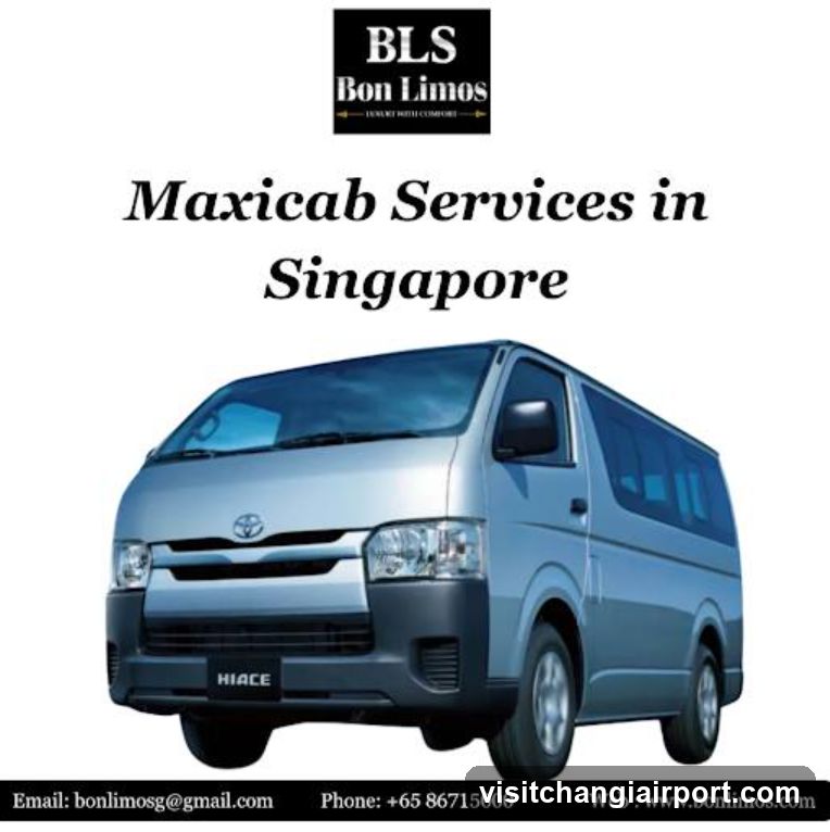 Maxicab Services in Singapore