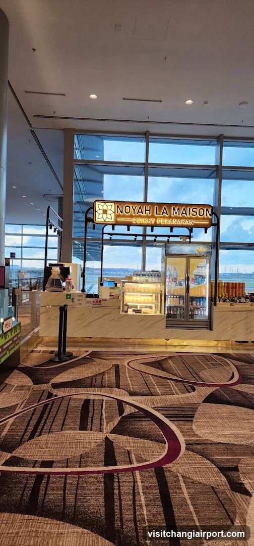 Airport Food Court Interior