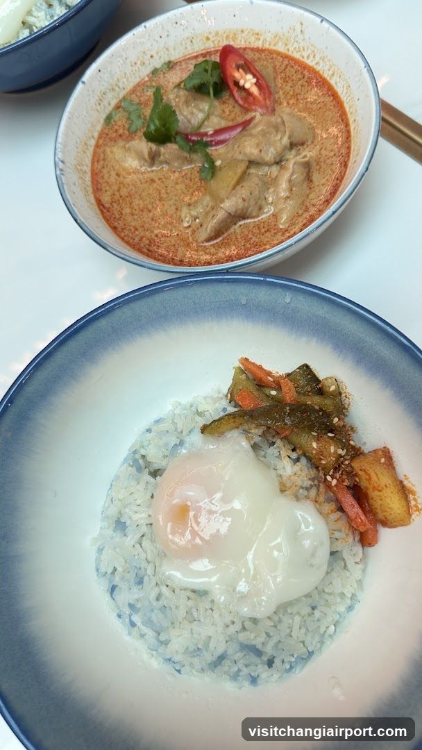 Thai Curry and Rice Bowl