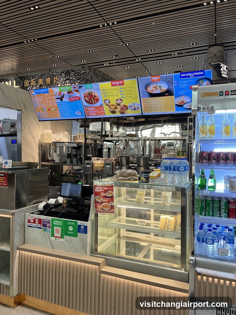 Food Counter Interior View