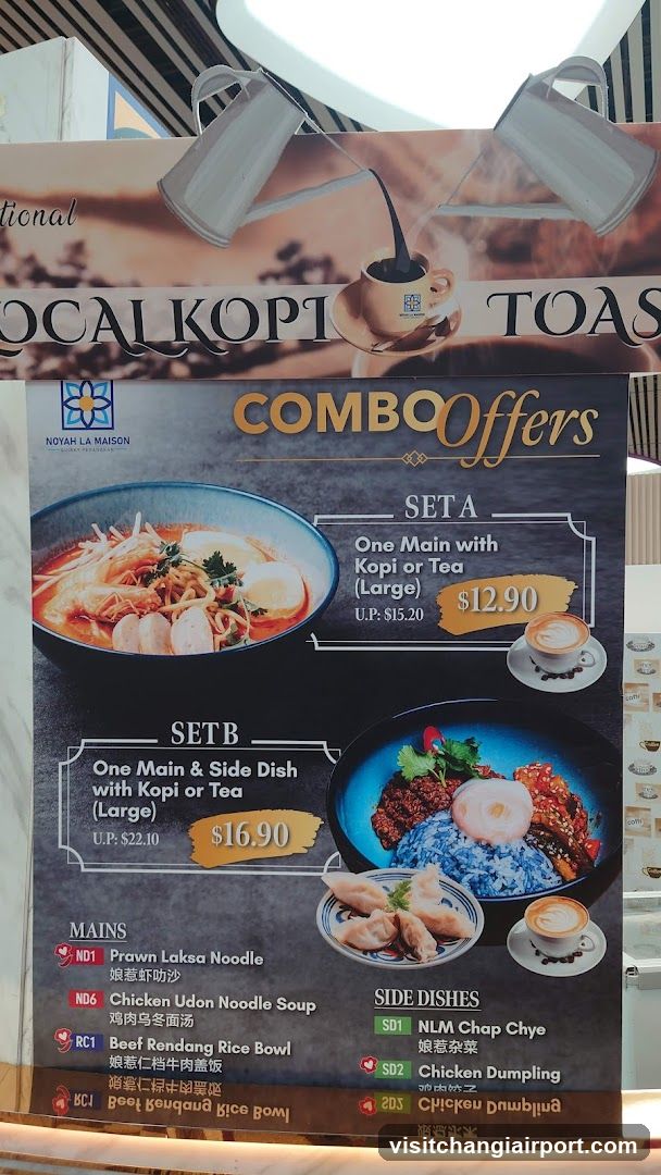 Combo Offers Menu Board