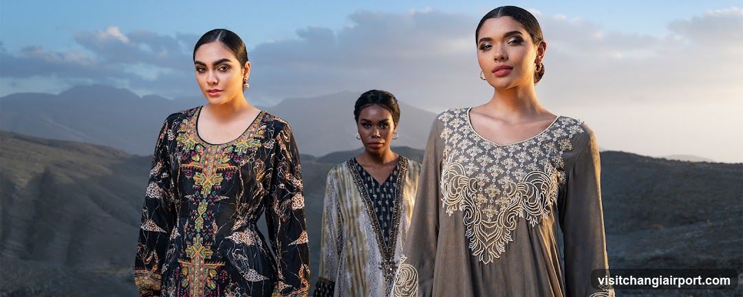 Fashion Models in Traditional Attire
