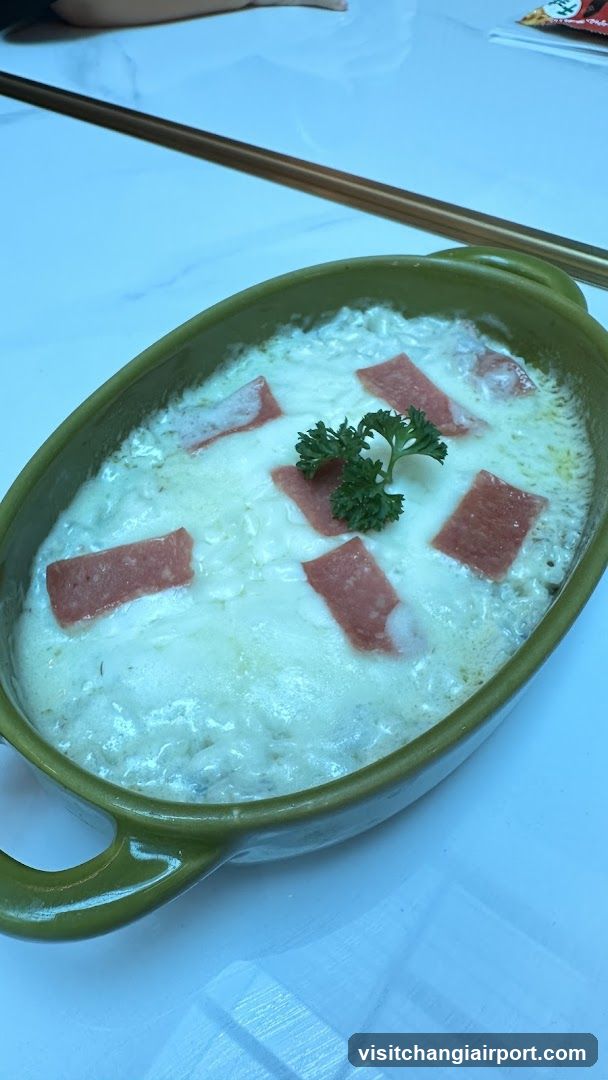 Baked Casserole with Ham and Cheese