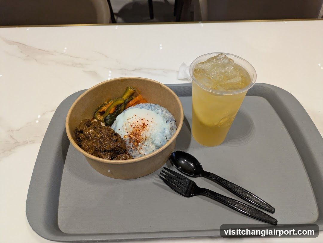 Bowl Meal with Drink