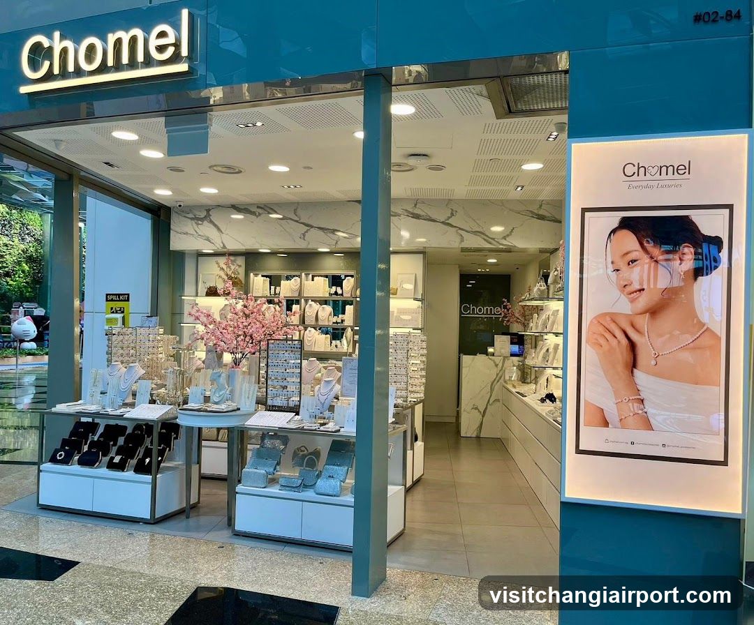 Chomel at Changi Airport Terminal 3 Check-In Hall