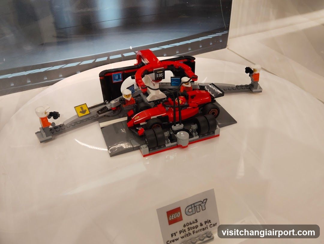 LEGO City F1 Pit Stop & Pit Crew with Ferrari Car