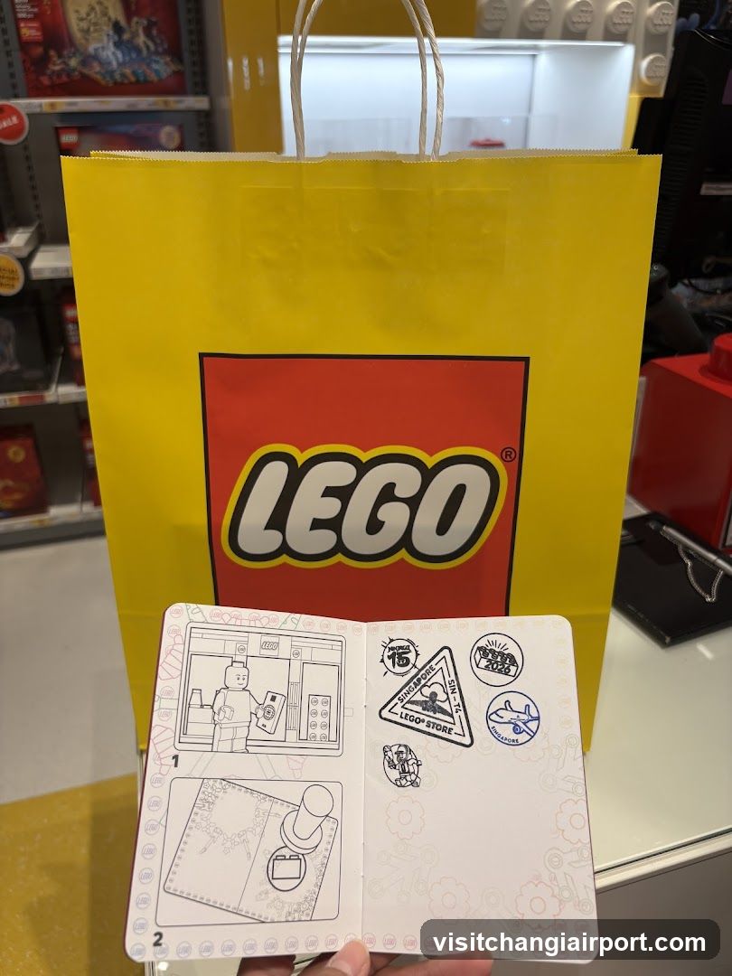 LEGO Store Interior with Merchandise