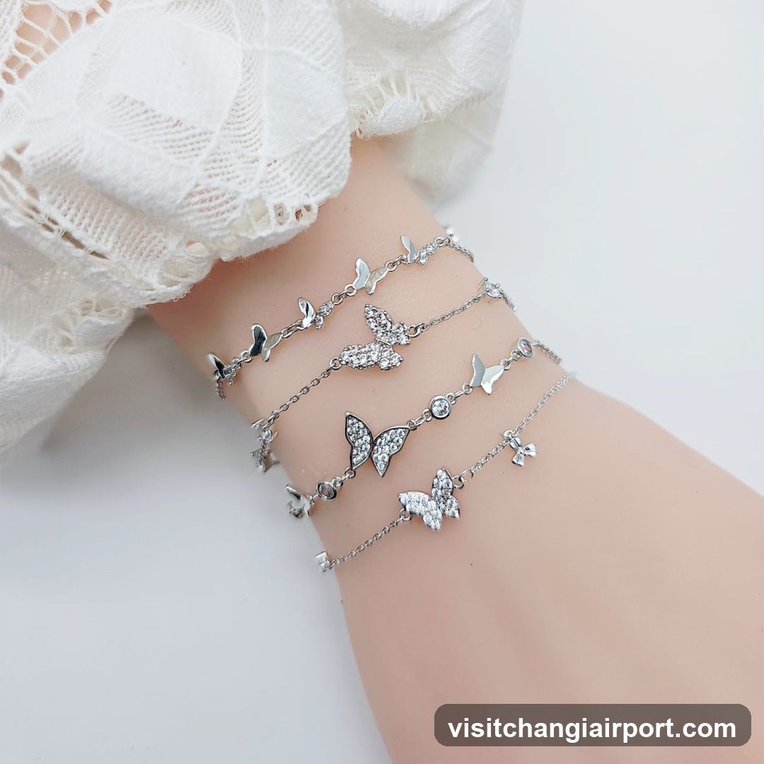 Butterfly Bracelet Set