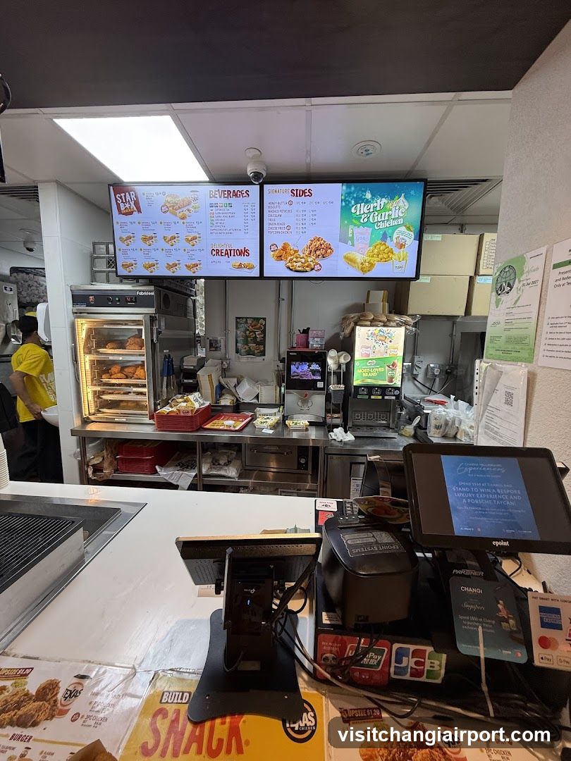 Fast Food Counter Interior