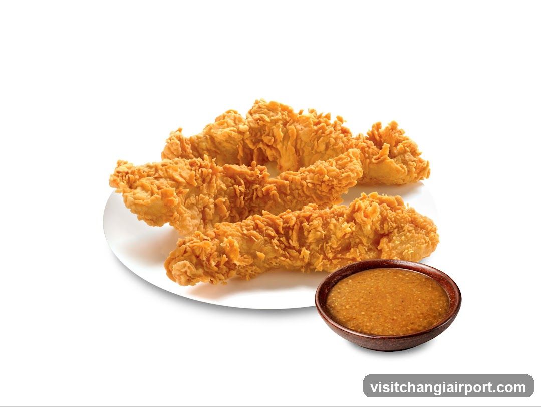 Fried Chicken with Sauce