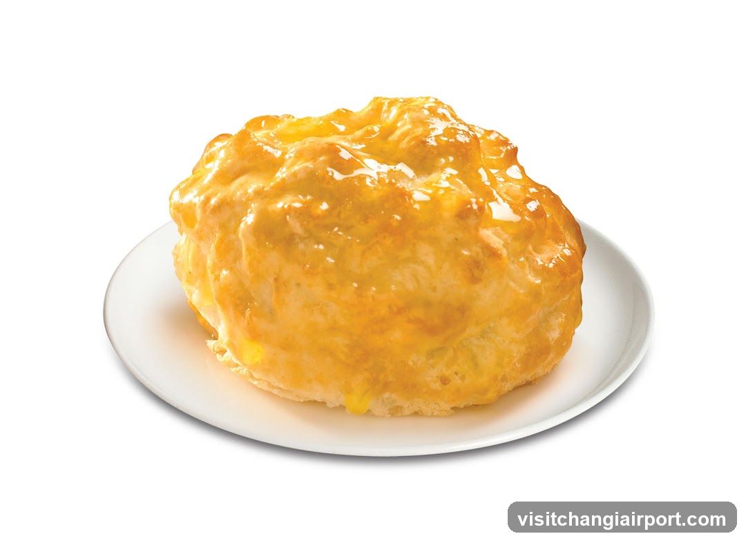 Glazed Pastry on White Plate