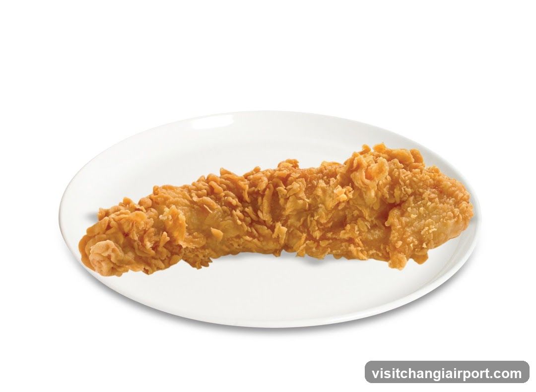 Fried Chicken on Plate