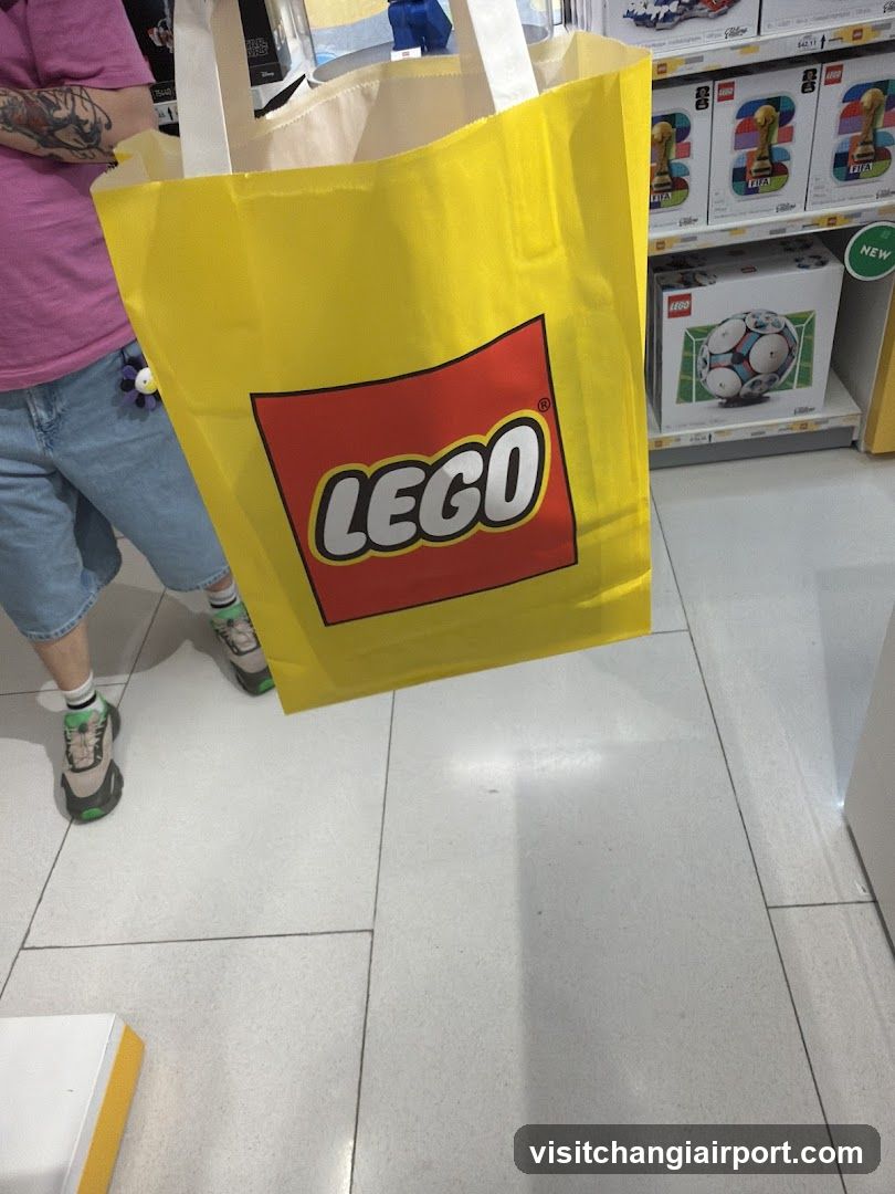 Lego Shopping Bag in Store