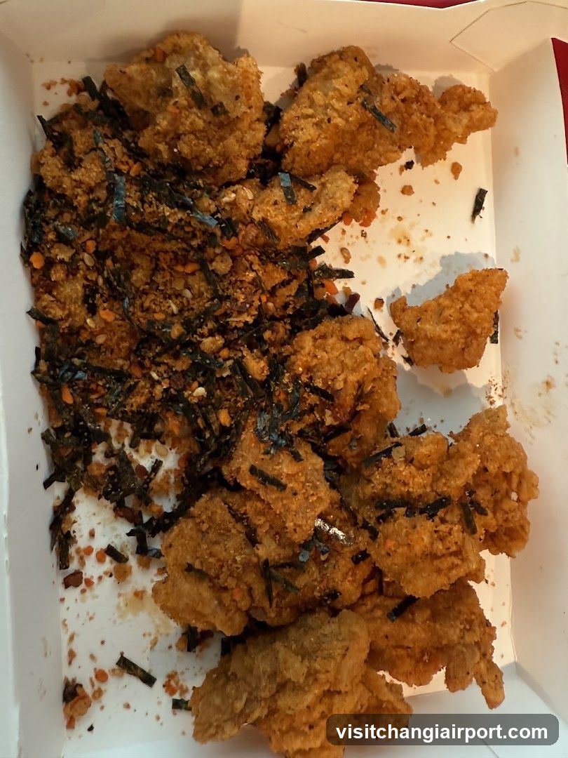 Fried Chicken with Seasoning