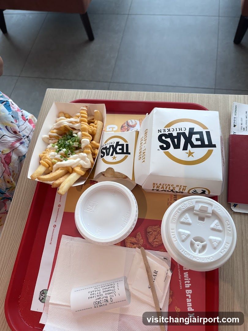Texas Chicken Meal Tray