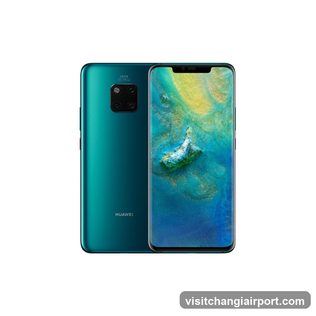 Huawei smartphone display