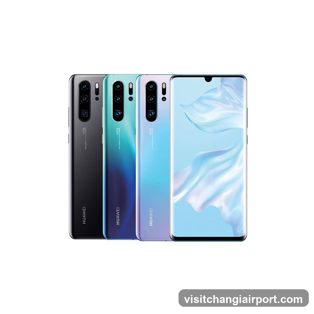 HUAWEI P30 Pro smartphones display