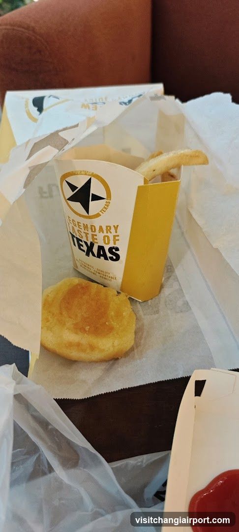 Fast Food Meal with Fries and Donut