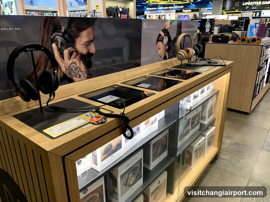 Electronics Store Interior Display