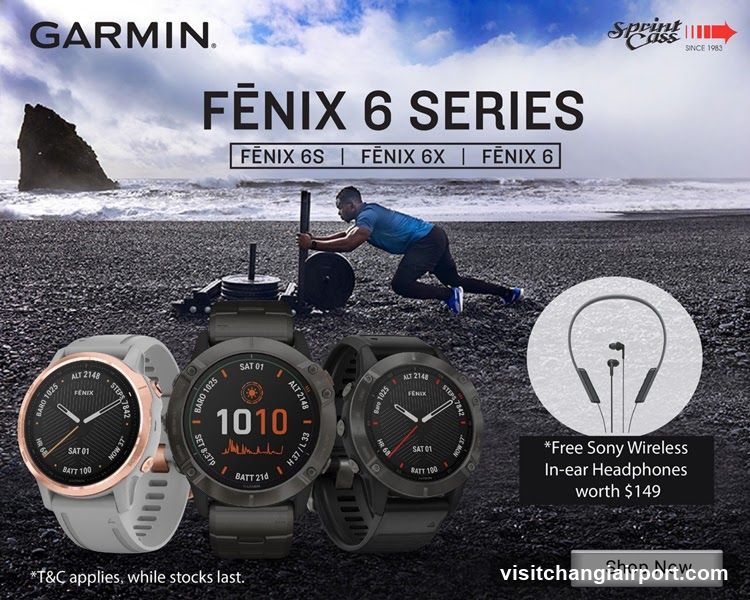 Garmin Fenix 6 Series Advertisement