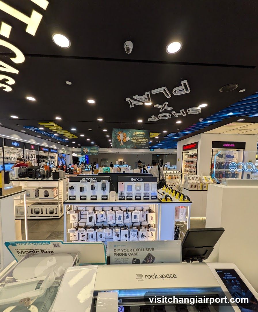 Electronics Store Interior