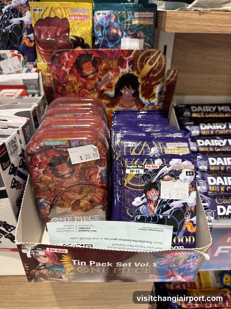 One Piece Card Game Merchandise Display