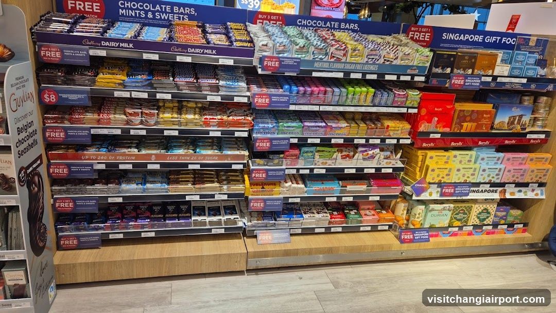Chocolate and Sweets Display