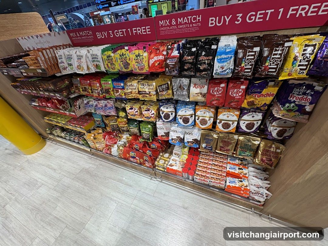 Snack and Candy Display Shelf