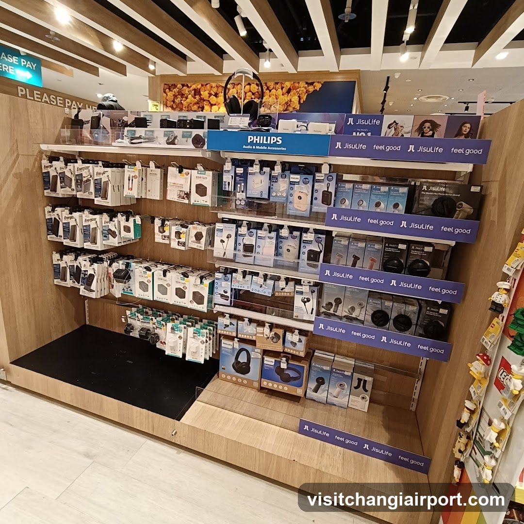 Electronics Display Shelf