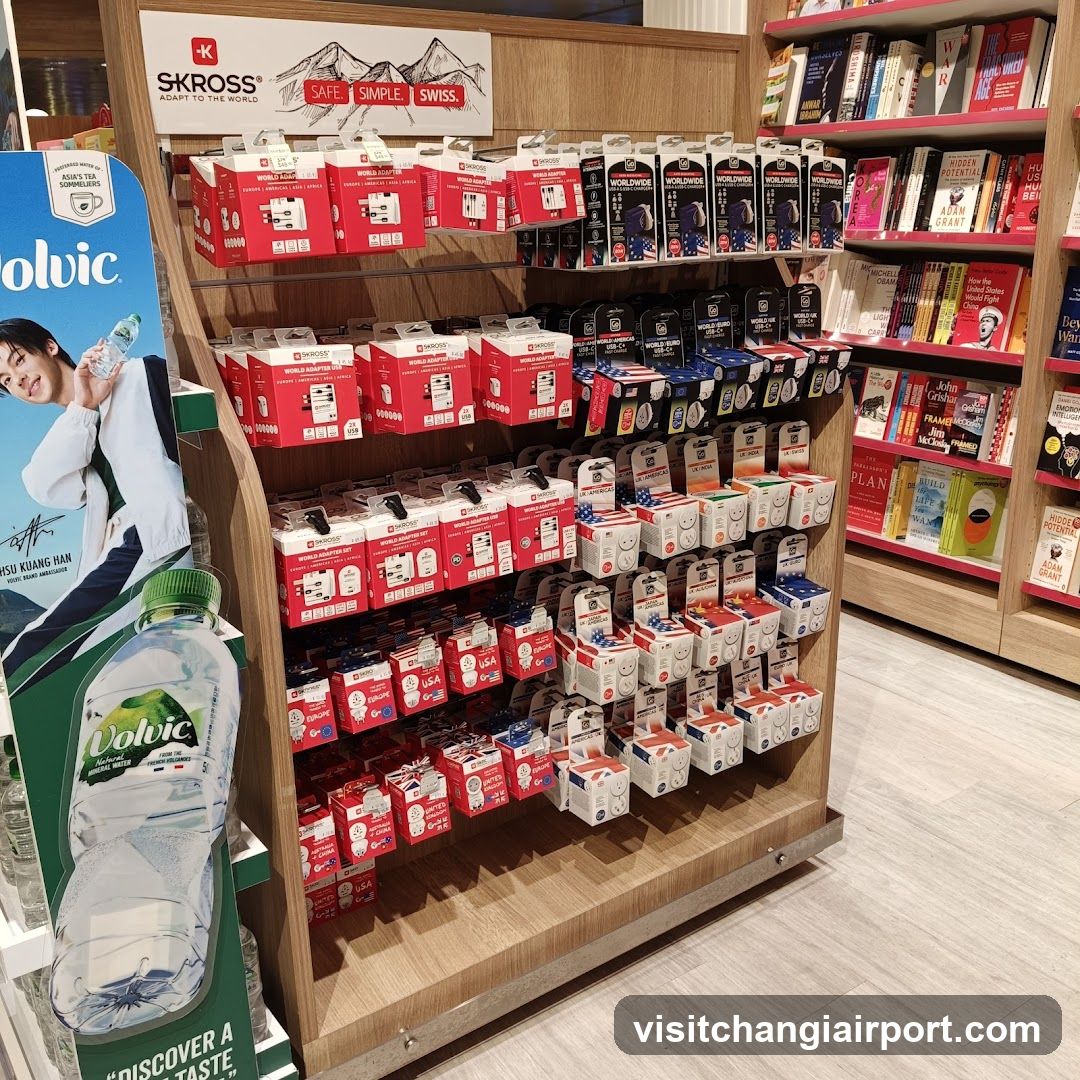 Volvic Water and Skross Tea Display