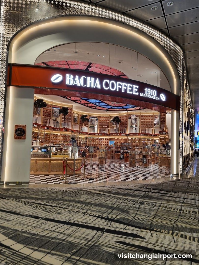Bacha Coffee The Arch, Changi Int’l Airport Terminal 3