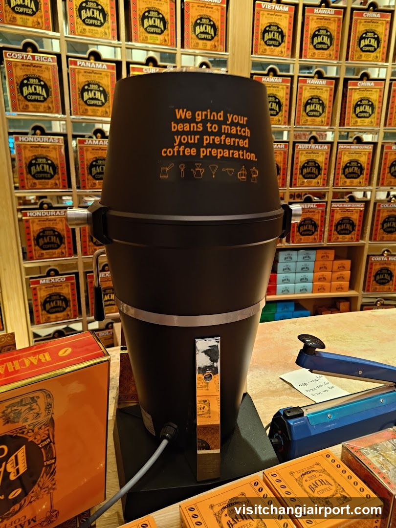 Bach Coffee Grinder Display