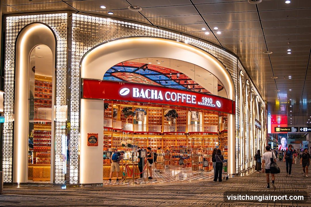 Bacha Coffee The Arch, Changi Int’l Airport Terminal 3